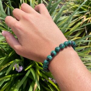 Handmade Jasper Forest Bracelet